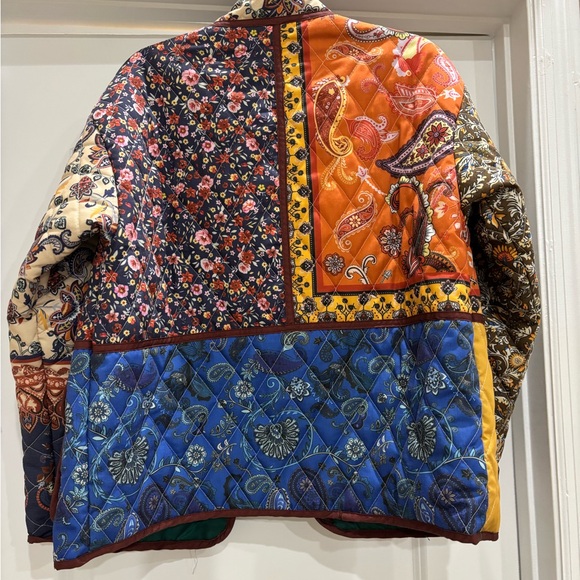 Colorful Patchwork Quilted Jacket - Picture 2 of 2